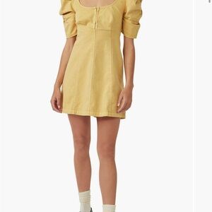 Free people yellow dresses